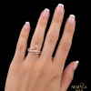 Rose gold women's ring #60045