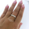 Rose gold women's ring #63417 Rose gold women's ring #63417