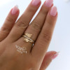 Rose gold women's ring #61005 Rose gold women's ring #61005