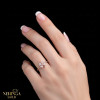 Rose gold women's ring #67248