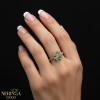 Rose gold women's ring #65088