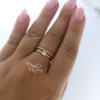 Rose gold women's ring #63406 Rose gold women's ring #63406