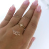 Rose gold women's ring #63390 Rose gold women's ring #63390