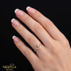 Rose gold women's ring #67437