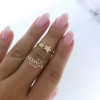 Rose gold women's ring #63386 Rose gold women's ring #63386