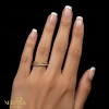 Rose gold women's ring #65164