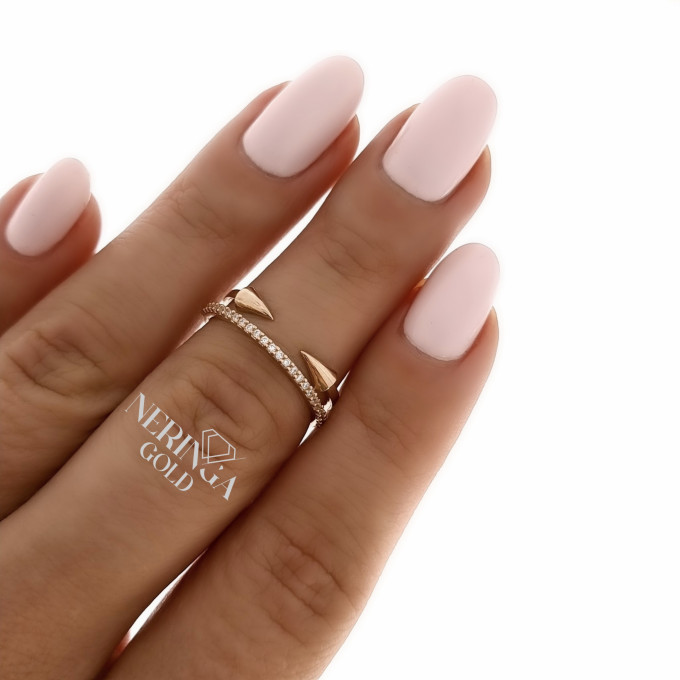 Rose gold women's ring #63786 Rose gold women's ring #63786