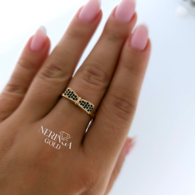 Rose gold women's ring #61119 Rose gold women's ring #61119