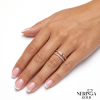 Rose gold women's ring #65142