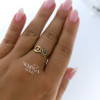 Rose gold women's ring #61229 Rose gold women's ring #61229