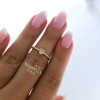 Rose gold women's ring #60011 Rose gold women's ring #60011