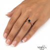 Rose gold women's ring #65017