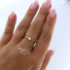 Rose gold women's ring #60993 Rose gold women's ring #60993