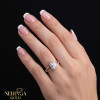 Rose gold women's ring #65665