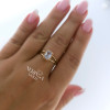 Rose gold women's ring #61414 Rose gold women's ring #61414