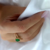 Rose gold women's ring #63777