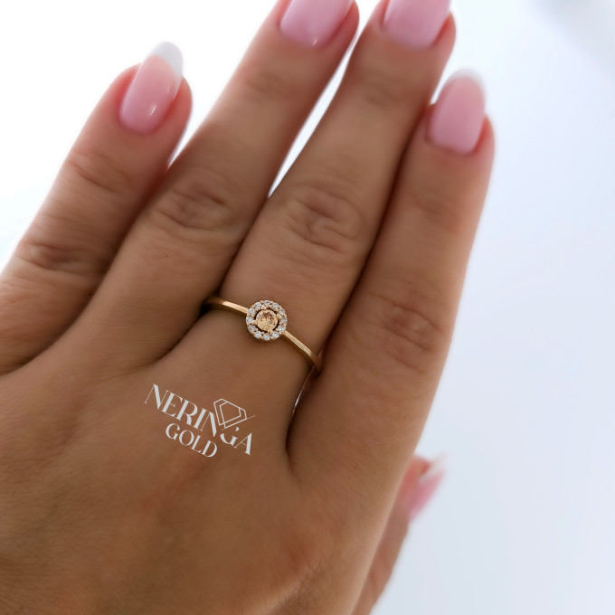 Rose gold women's ring #60014 Rose gold women's ring #60014