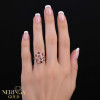Rose gold women's ring #65573