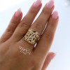 Rose gold women's ring #60998 Rose gold women's ring #60998