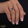 Rose gold women's ring #65694