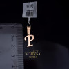 Rose gold letter pendant #68519