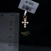 Rose gold cross pendant #67180