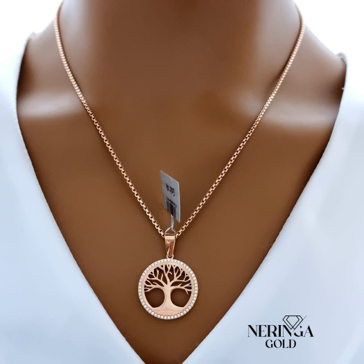 Rose gold pendant #68392