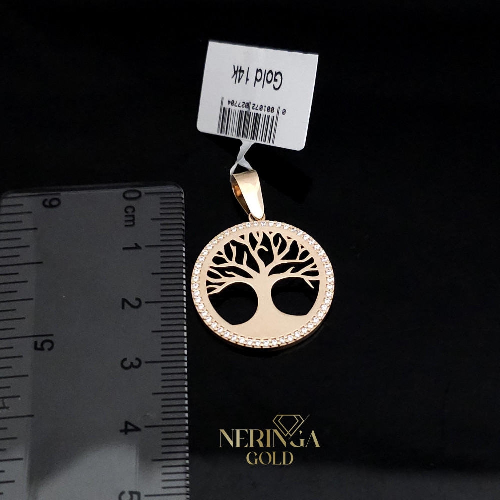 Rose gold pendant #68392
