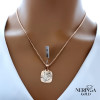 White rose gold zodiac sign pendant #66466 White rose gold zodiac sign pendant #66466