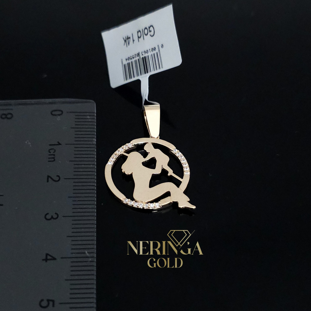 Rose gold pendant #67791