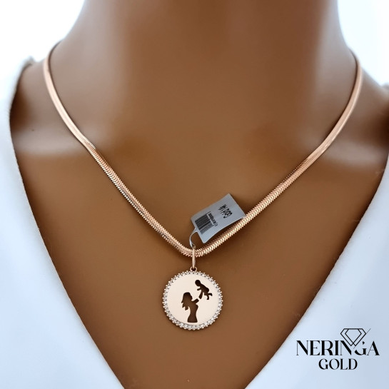 Rose gold pendant #68393