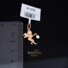 Rose gold angel pendant #69052