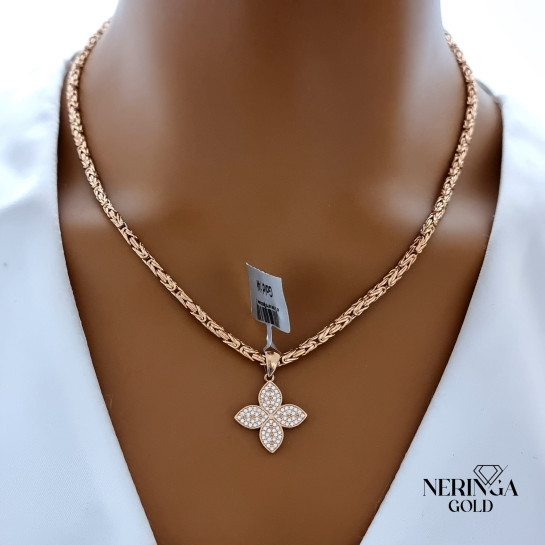Rose gold pendant #69542