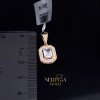 Rose gold pendant #67794