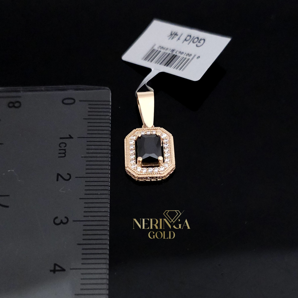Rose gold pendant #69037