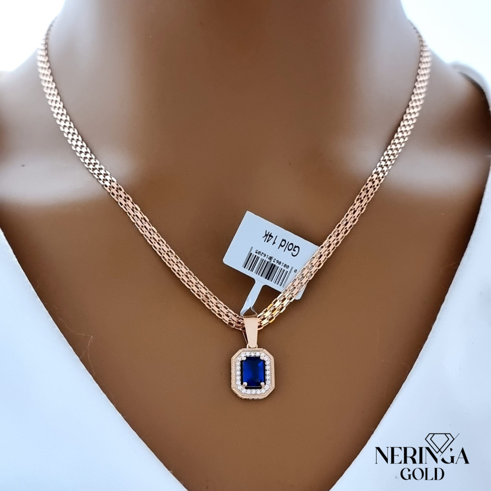 Rose gold pendant #67793