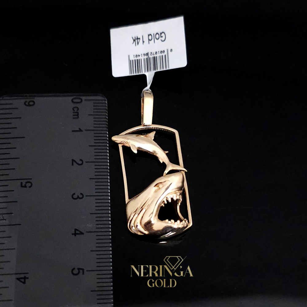 Rose gold zodiac sign pendant #66489