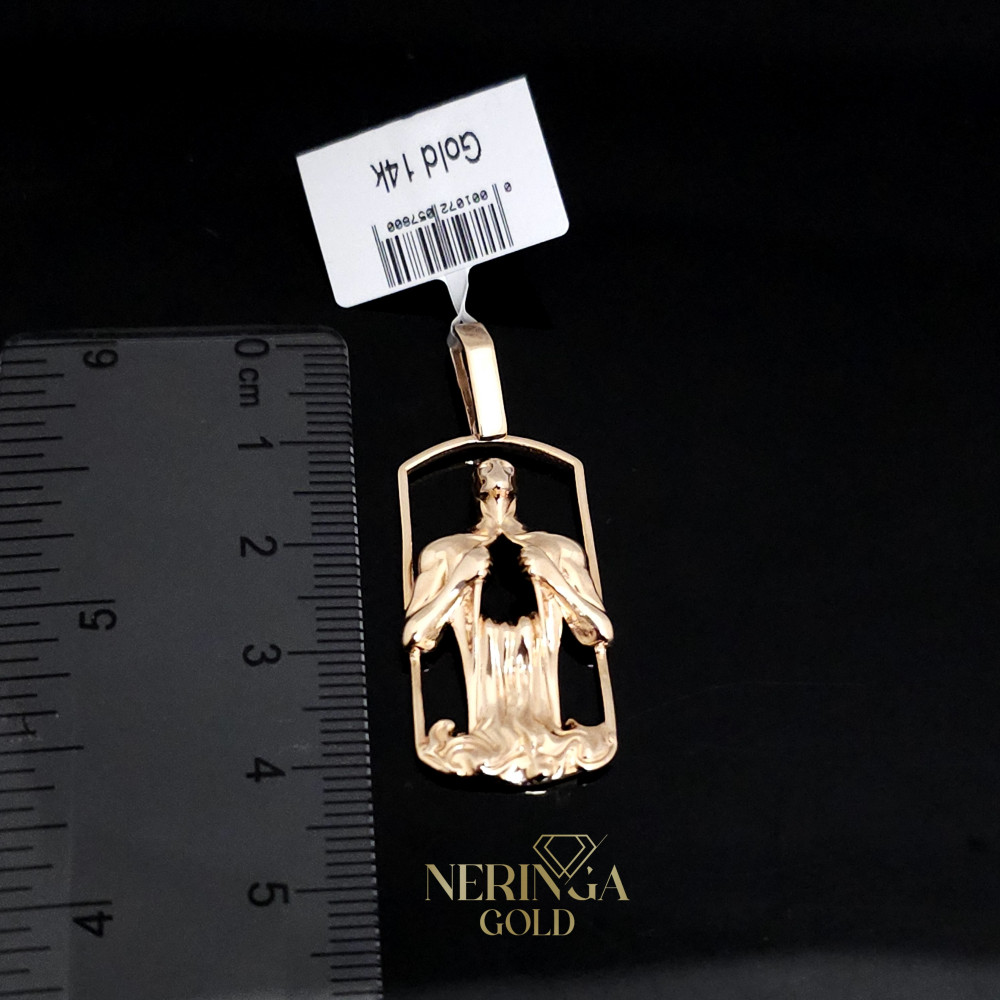 Rose gold zodiac sign pendant #66490