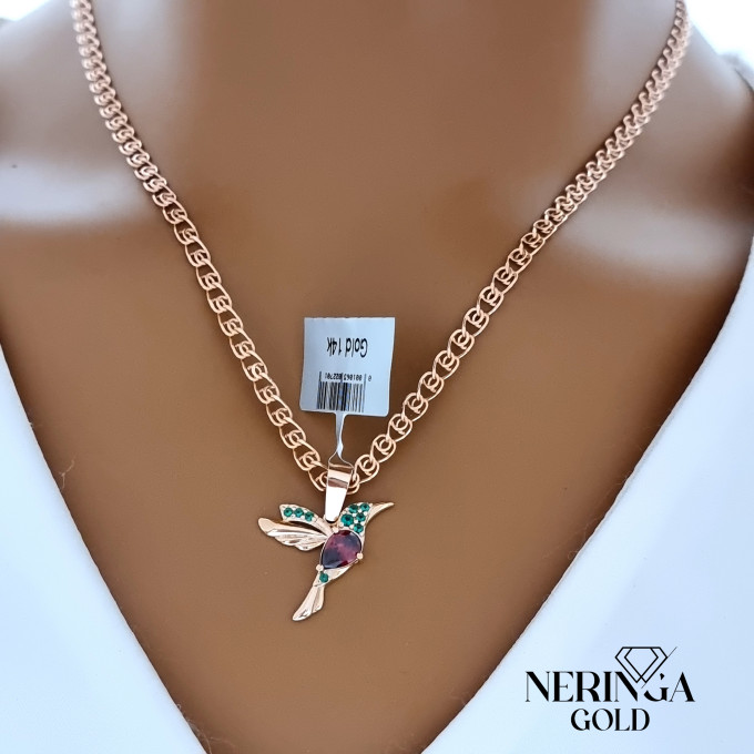Rose gold pendant #63763 Rose gold pendant #63763