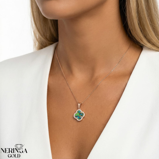 Rose gold pendant #67796