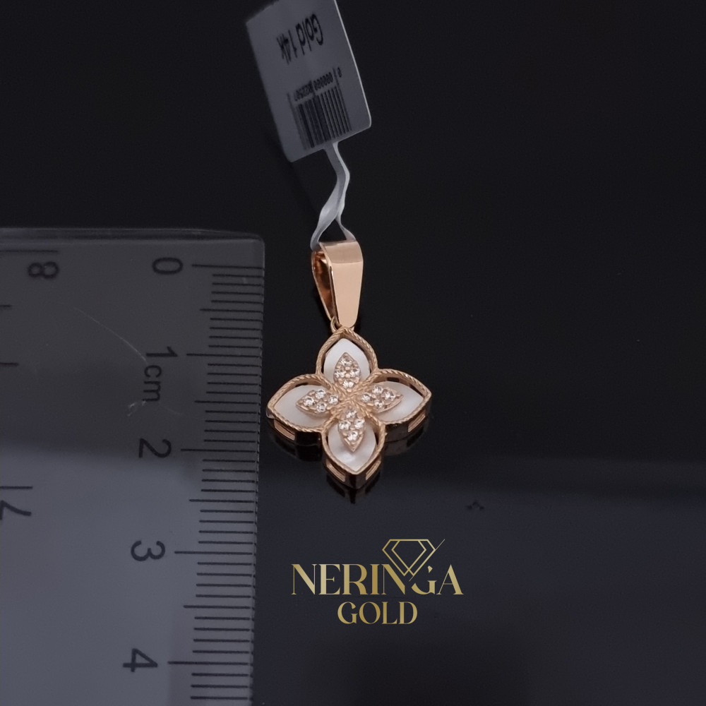 Rose gold pendant #67893