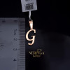 Rose gold letter pendant #68512