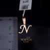 Rose gold letter pendant #68514