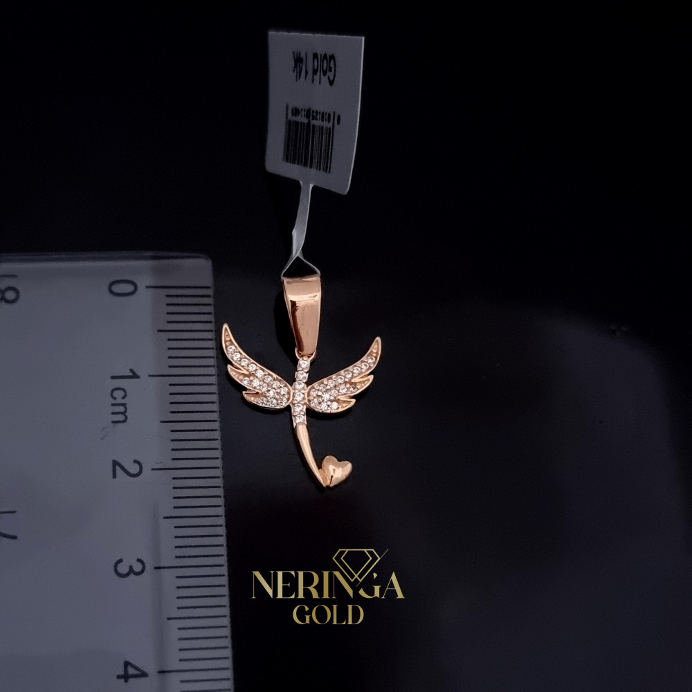 Rose gold pendant #68503