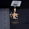 Rose gold angel pendant #69049