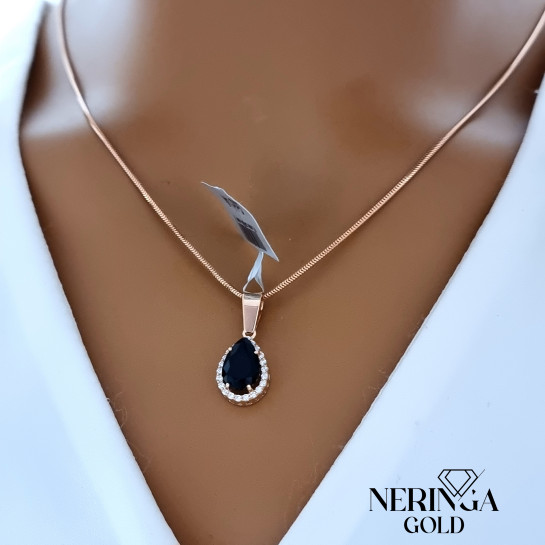 Rose gold pendant #69035