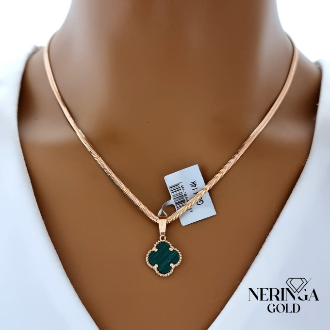 Rose gold pendant #63234
