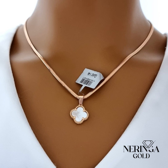 Rose gold pendant #69683