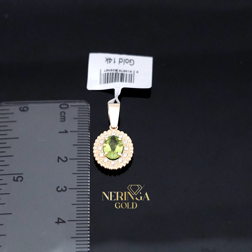 Rose gold pendant #66392