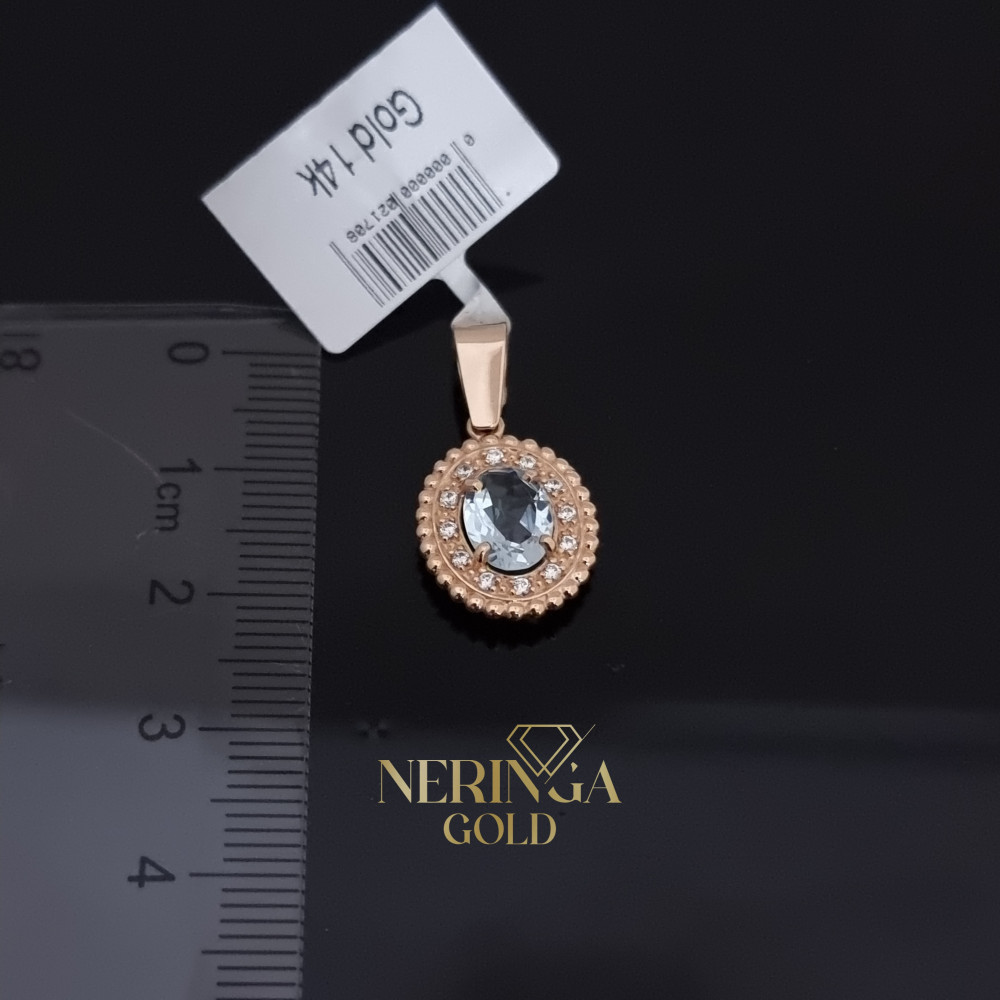 Rose gold pendant #67965